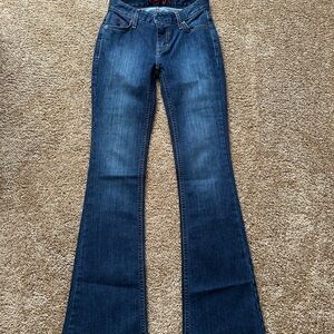 Kimes Ranch Women's Dark Blue Boot Cut Jeans